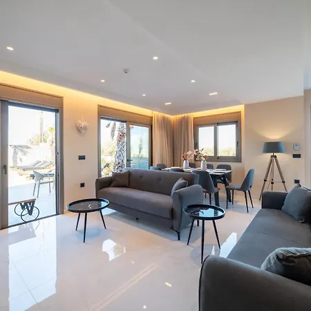 Naturalia Grey Luxury - Private Pool - Sleeps 8 * Hersonissos (Crete)