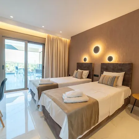 Villa Naturalia Grey Luxury - Private Pool - Sleeps 8 Hersónissos