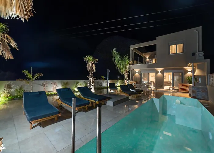 Naturalia Grey Luxury - Private Pool - Sleeps 8 * Hersonissos (Crete)